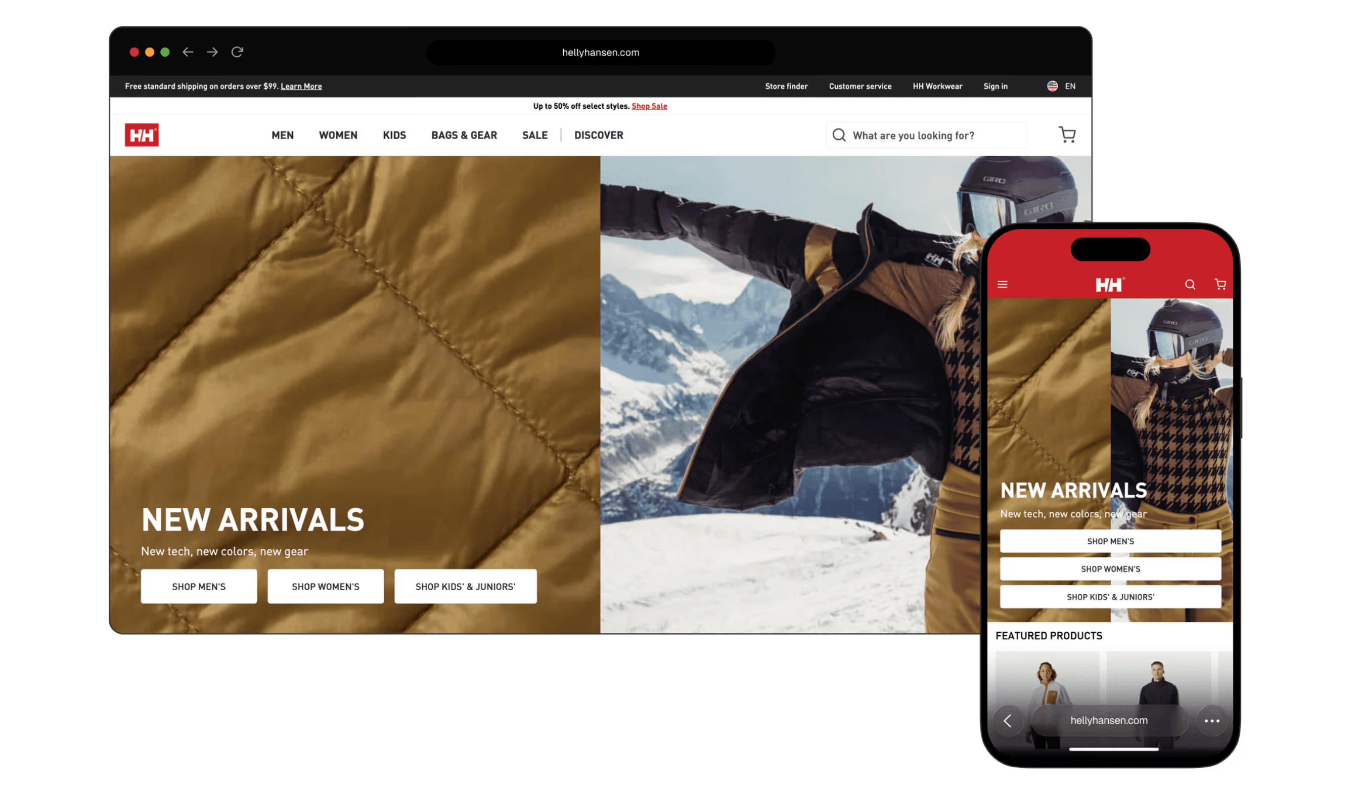 Helly Hansen migrated to Vercel and drove 80% Black Friday growth